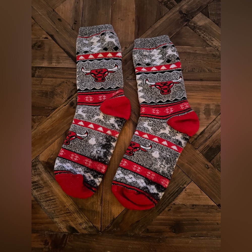 Chicago Bulls thick winter socks
